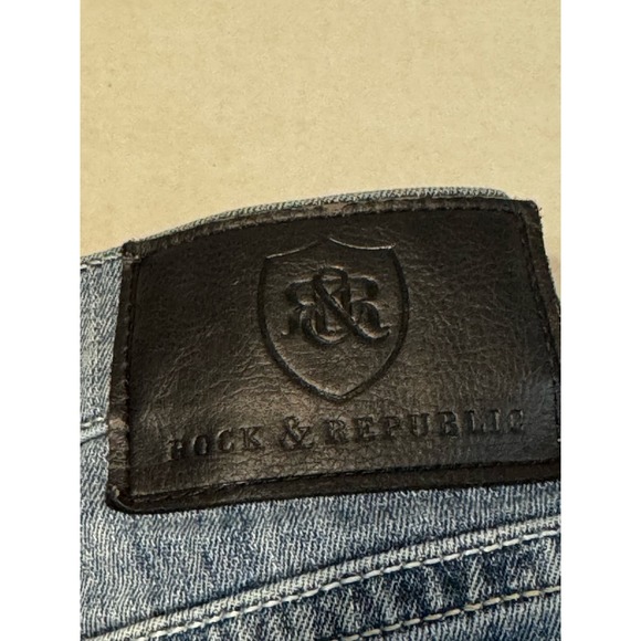 Rock & Republic Men’s Jeans Relaxed Straight Grady Size 30x32 - Picture 9 of 10